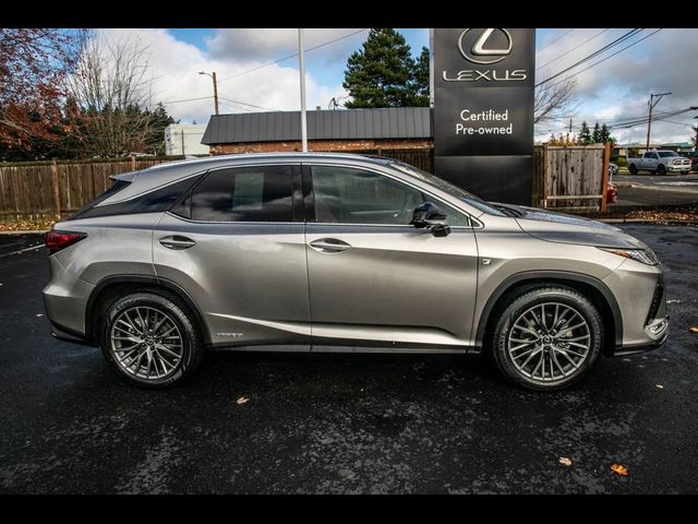 2022 Lexus RX 450h F Sport Handling