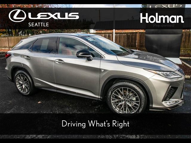 2022 Lexus RX 450h F Sport Handling