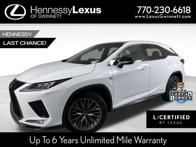 2022 Lexus RX 450h F Sport Handling