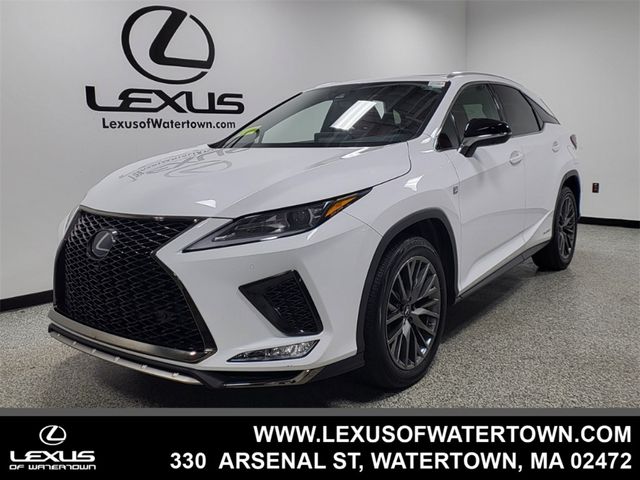 2022 Lexus RX 450h F Sport Handling