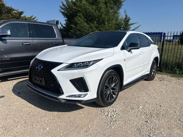 2022 Lexus RX 450h F Sport Handling