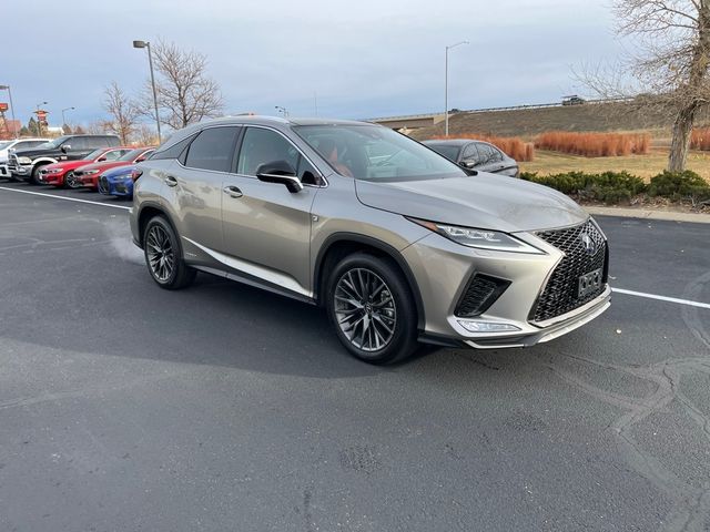 2022 Lexus RX 450h F Sport Handling