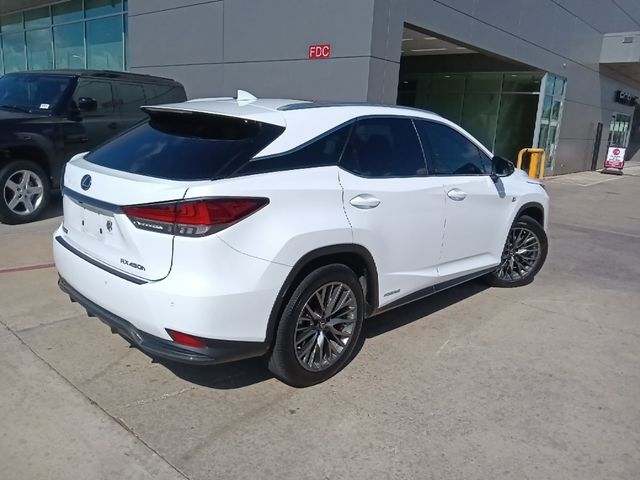 2022 Lexus RX 450h F Sport Handling