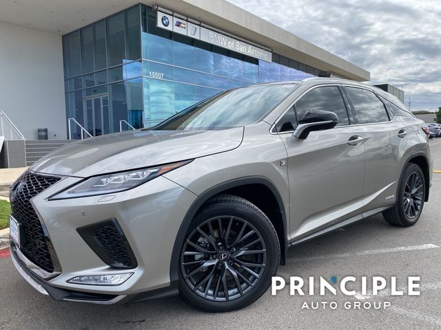 2022 Lexus RX 450h F Sport Handling