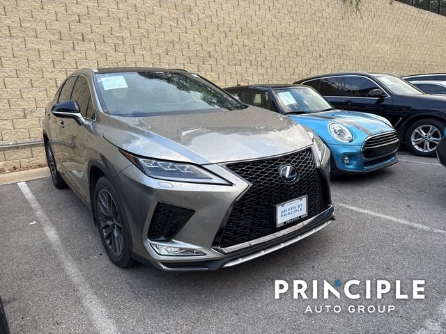 2022 Lexus RX 450h F Sport Handling