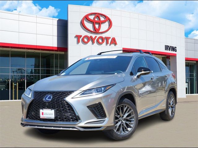 2022 Lexus RX 450h F Sport Handling