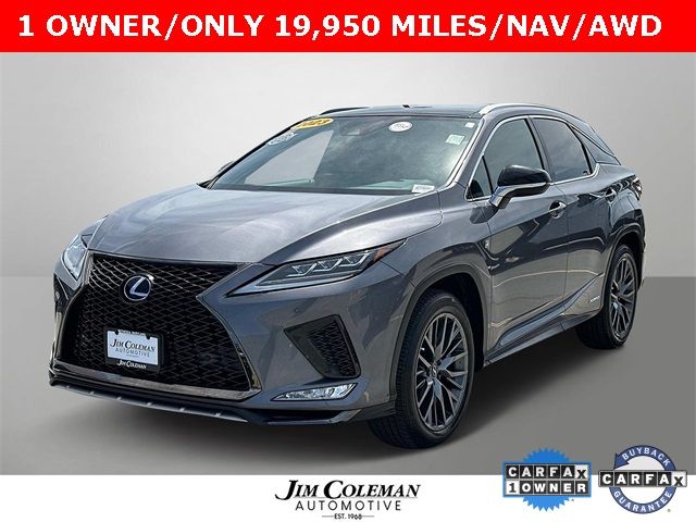 2022 Lexus RX 450h F Sport Handling