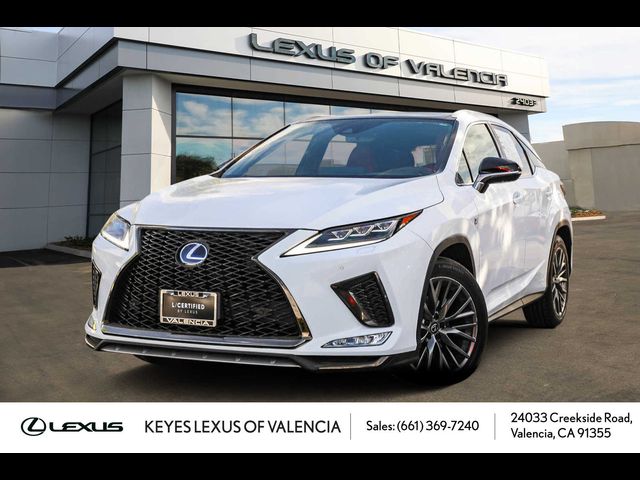 2022 Lexus RX 450h F Sport Handling