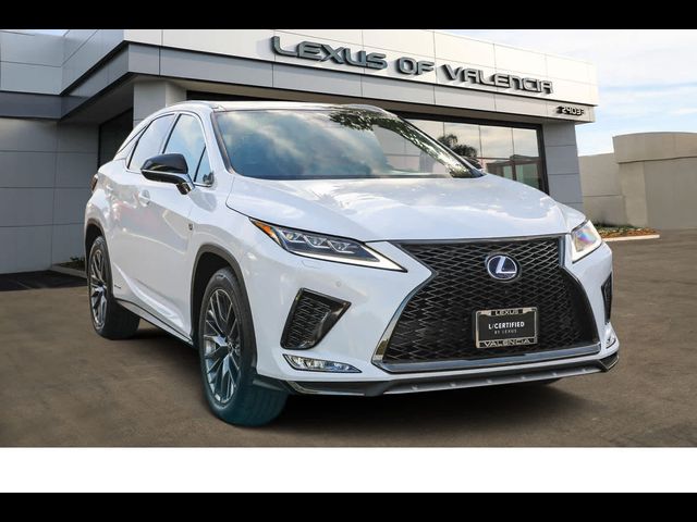 2022 Lexus RX 450h F Sport Handling