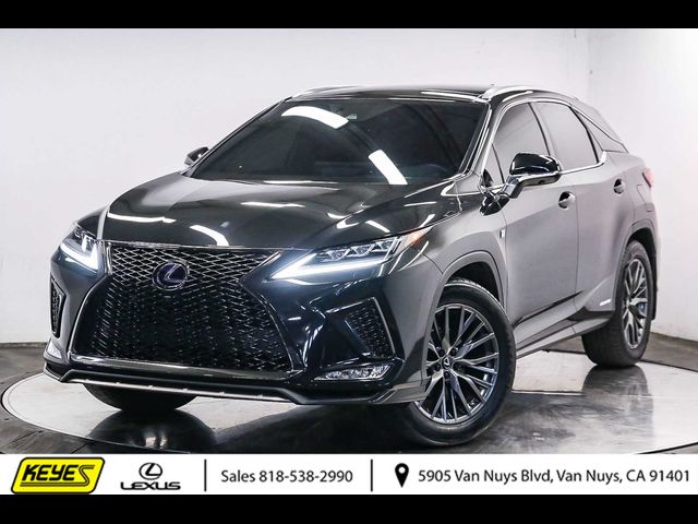 2022 Lexus RX 450h F Sport Handling