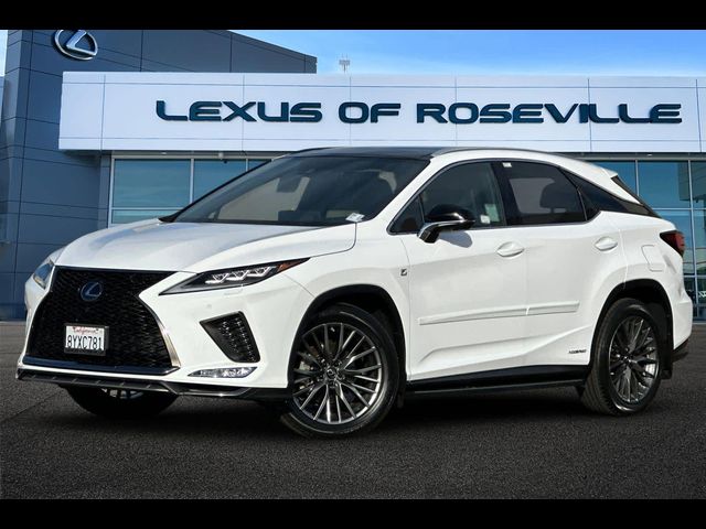 2022 Lexus RX 450h F Sport Handling