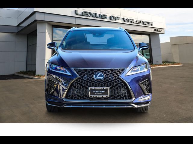 2022 Lexus RX 350 F Sport Handling