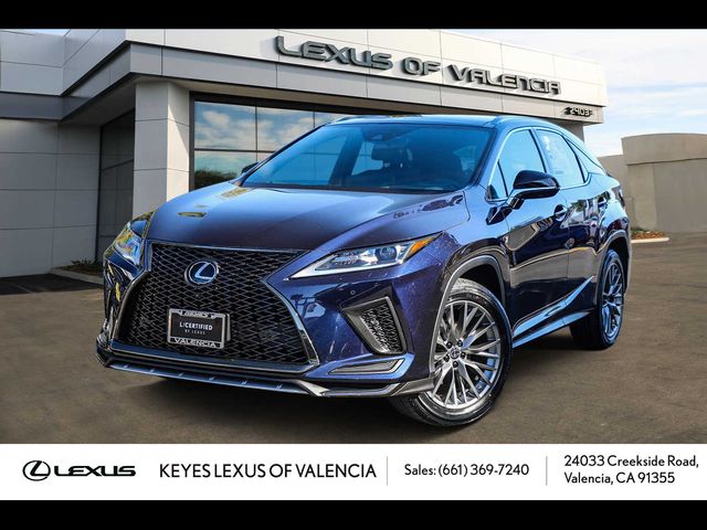 2022 Lexus RX 350 F Sport Handling