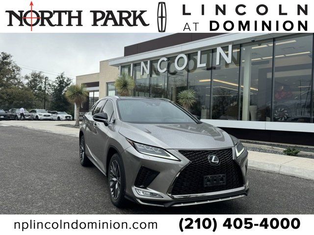 2022 Lexus RX 350 F Sport Handling