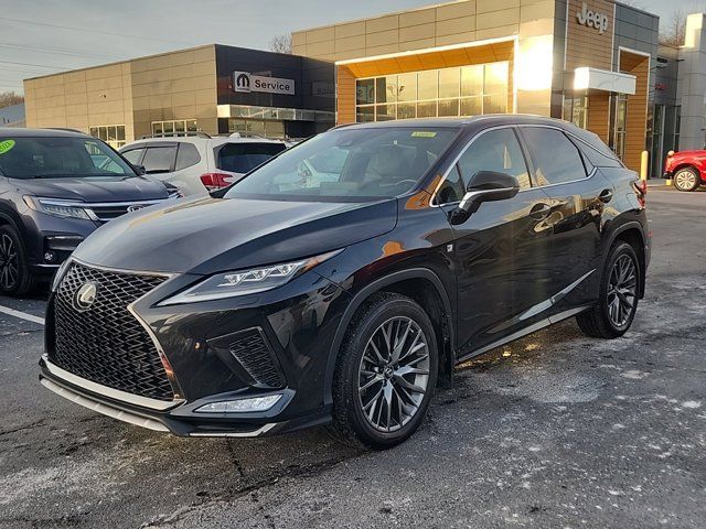 2022 Lexus RX 350 F Sport Handling