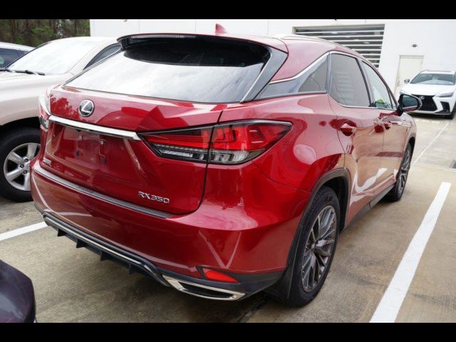 2022 Lexus RX 350 F Sport Handling