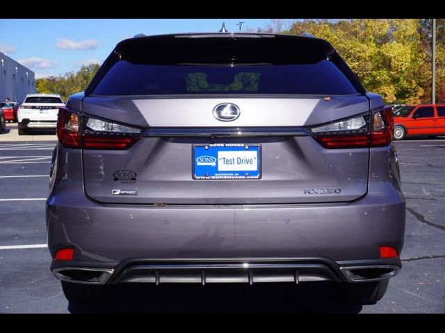 2022 Lexus RX 350 F Sport Handling