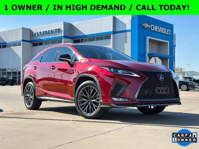 2022 Lexus RX 350 F Sport Handling