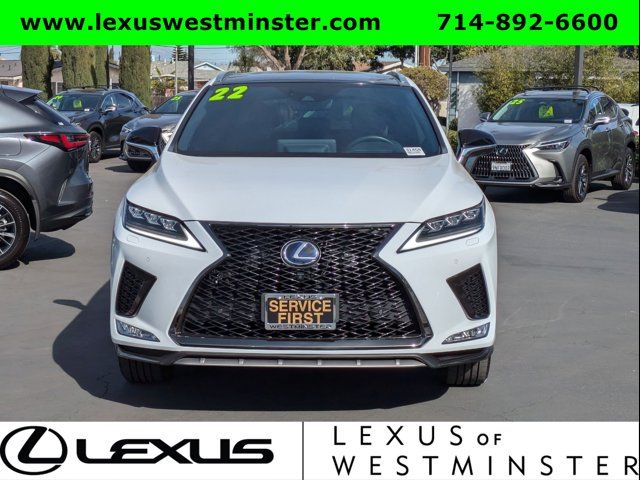 2022 Lexus RX 450h F Sport Handling