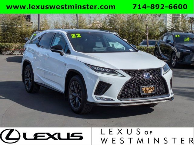 2022 Lexus RX 450h F Sport Handling