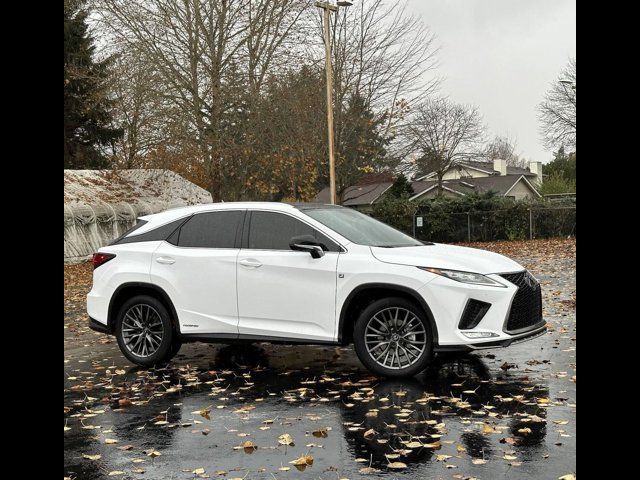 2022 Lexus RX 450h F Sport Handling