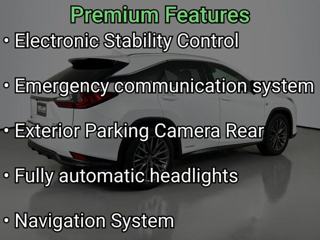 2022 Lexus RX 450h F Sport Handling