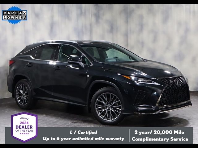 2022 Lexus RX 350 F Sport