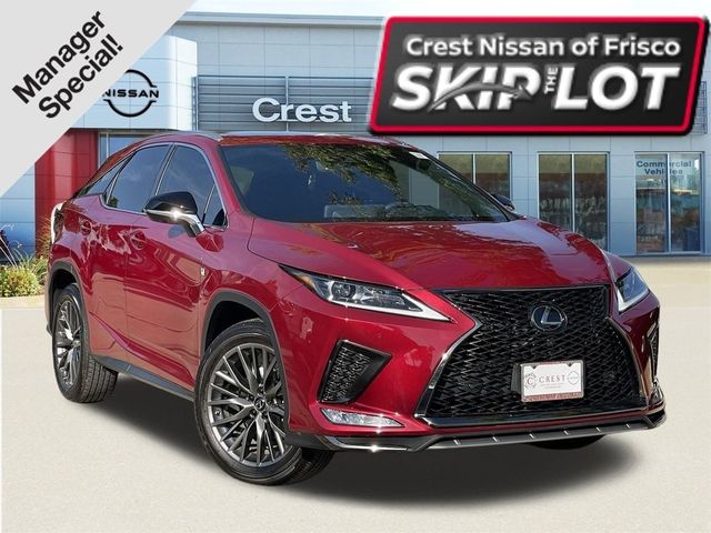 2022 Lexus RX 350 F Sport Handling