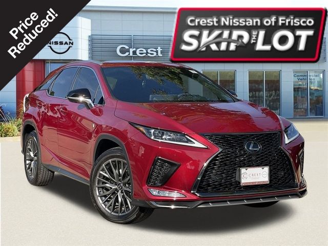 2022 Lexus RX 350 F Sport Handling