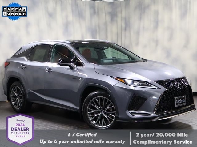 2022 Lexus RX 350 F Sport Handling