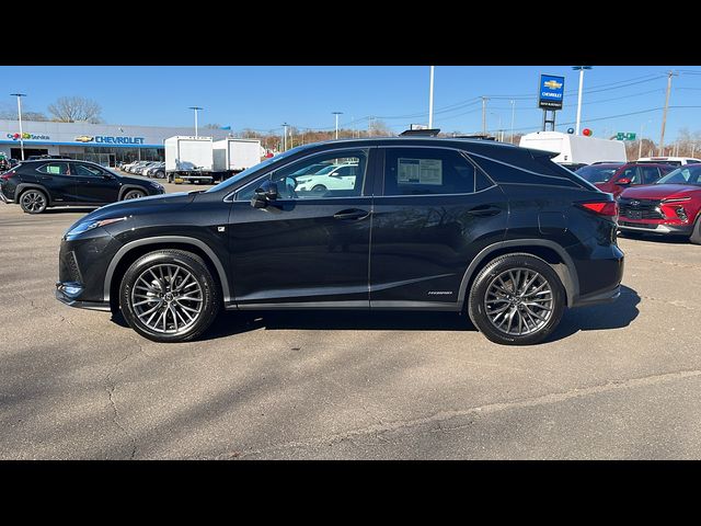 2022 Lexus RX 450h F Sport Handling