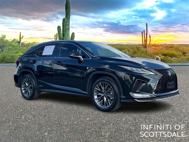 2022 Lexus RX 450h F Sport Handling