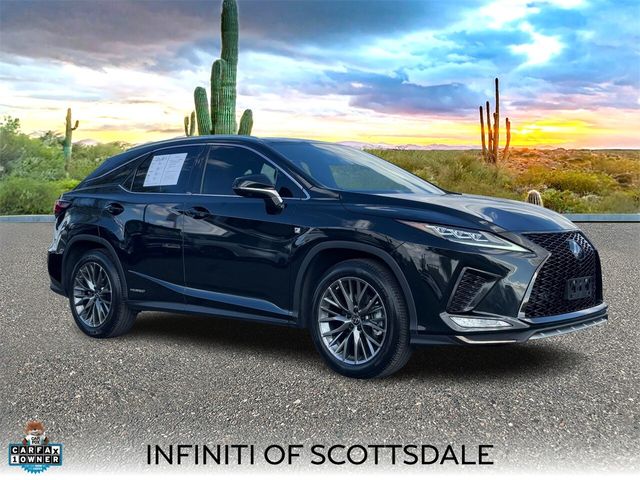 2022 Lexus RX 450h F Sport Handling