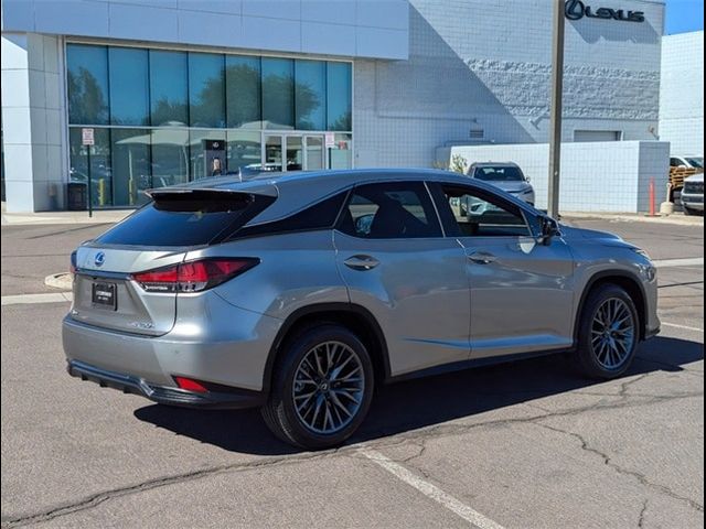 2022 Lexus RX 450h F Sport Handling