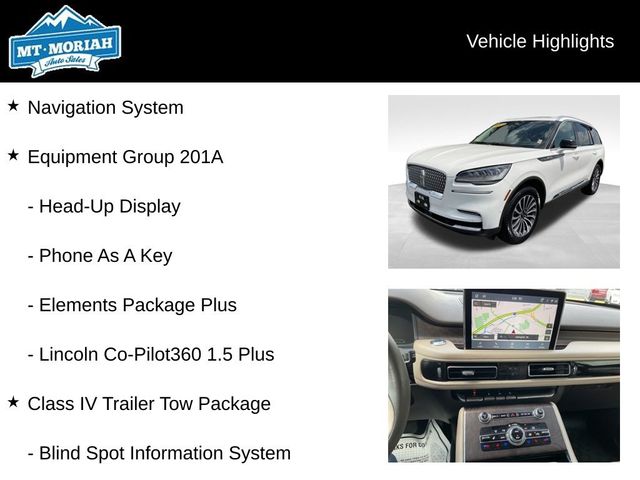 2022 Lincoln Aviator Reserve