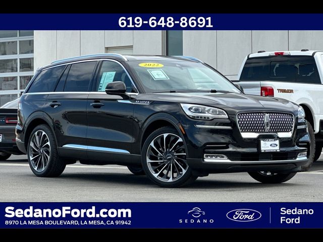 2022 Lincoln Aviator Reserve
