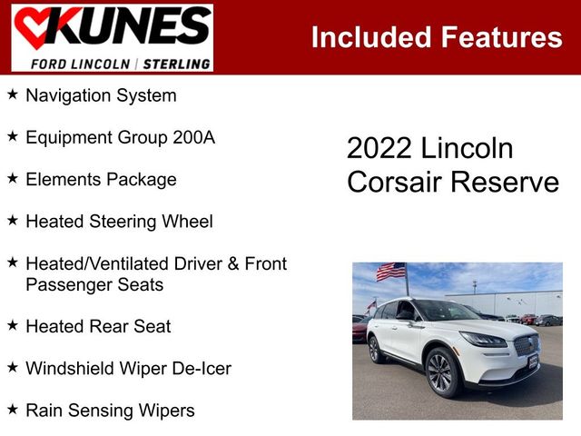 2022 Lincoln Corsair Reserve