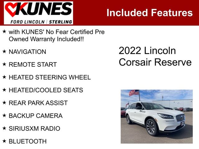 2022 Lincoln Corsair Reserve