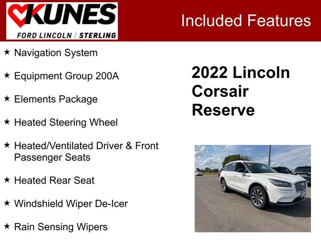 2022 Lincoln Corsair Reserve