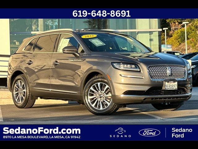 2022 Lincoln Nautilus Standard