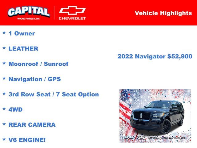 2022 Lincoln Navigator Reserve