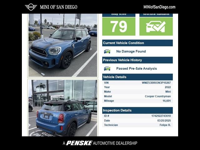 2022 MINI Cooper Countryman S