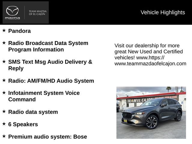 2022 Mazda CX-5 2.5 S Premium Package