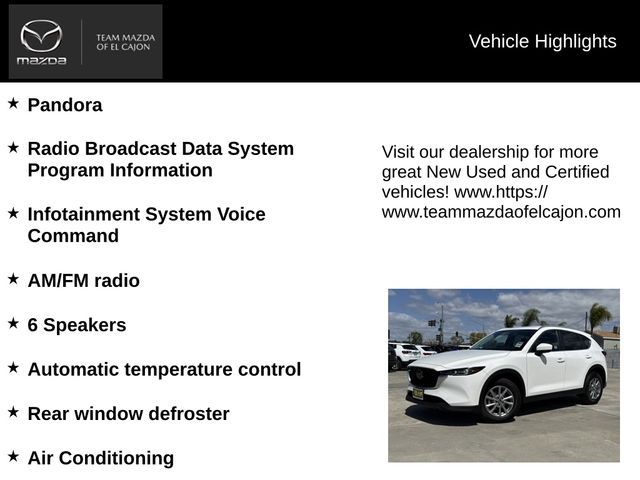 2022 Mazda CX-5 2.5 S Select Package
