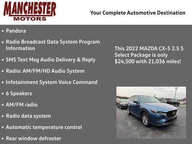 2022 Mazda CX-5 2.5 S Select Package