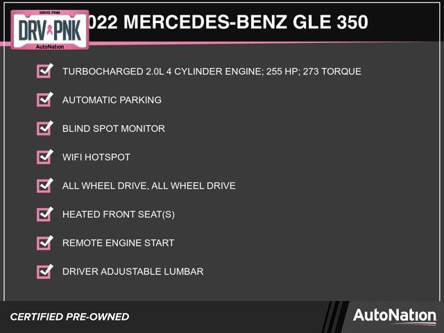 2022 Mercedes-Benz GLE 350