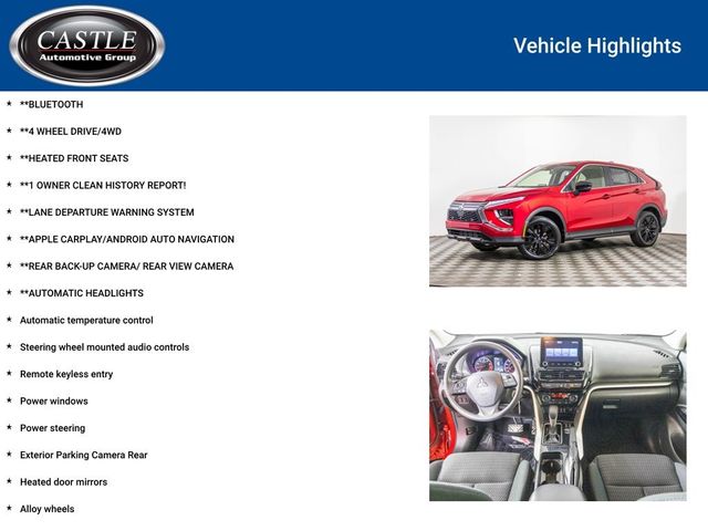 2022 Mitsubishi Eclipse Cross LE