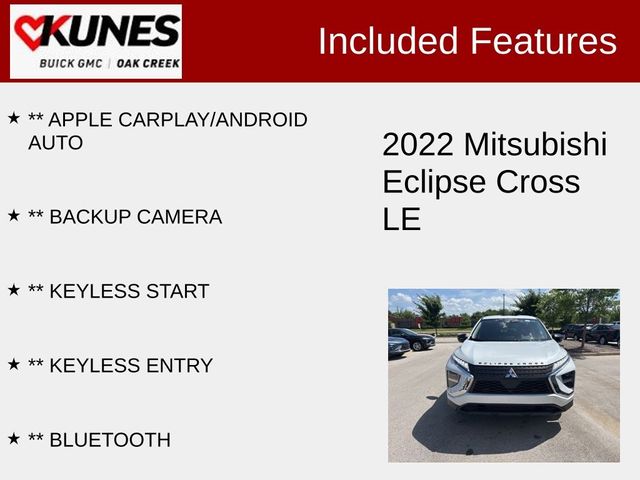 2022 Mitsubishi Eclipse Cross LE
