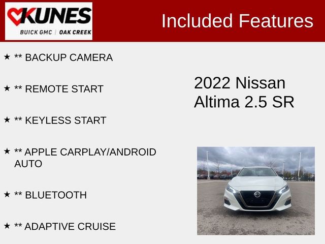 2022 Nissan Altima 2.5 SR