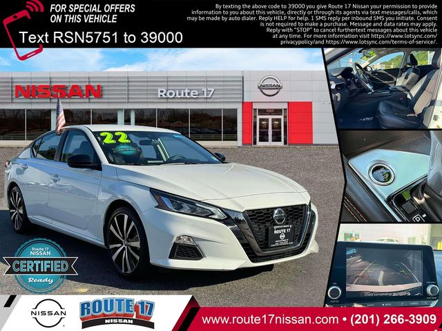 2022 Nissan Altima 2.5 SR